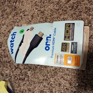 ONN Premium HDMI Cable 4 ft